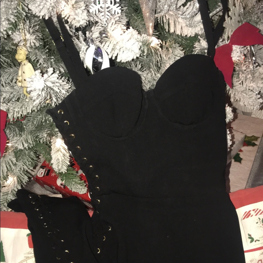 Black Bebe jumpsuit